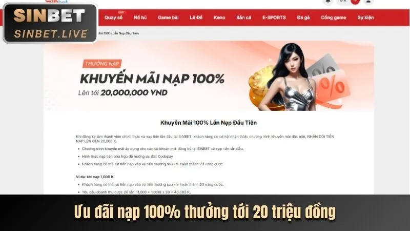 Thưởng chào mừng 69vin cho người chơi mới